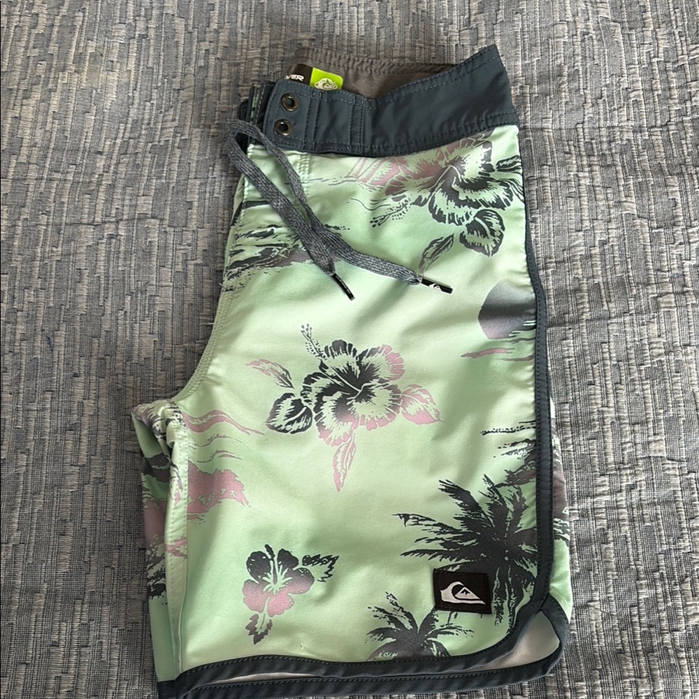 Quiksilver Tropical Print Swim Shorts